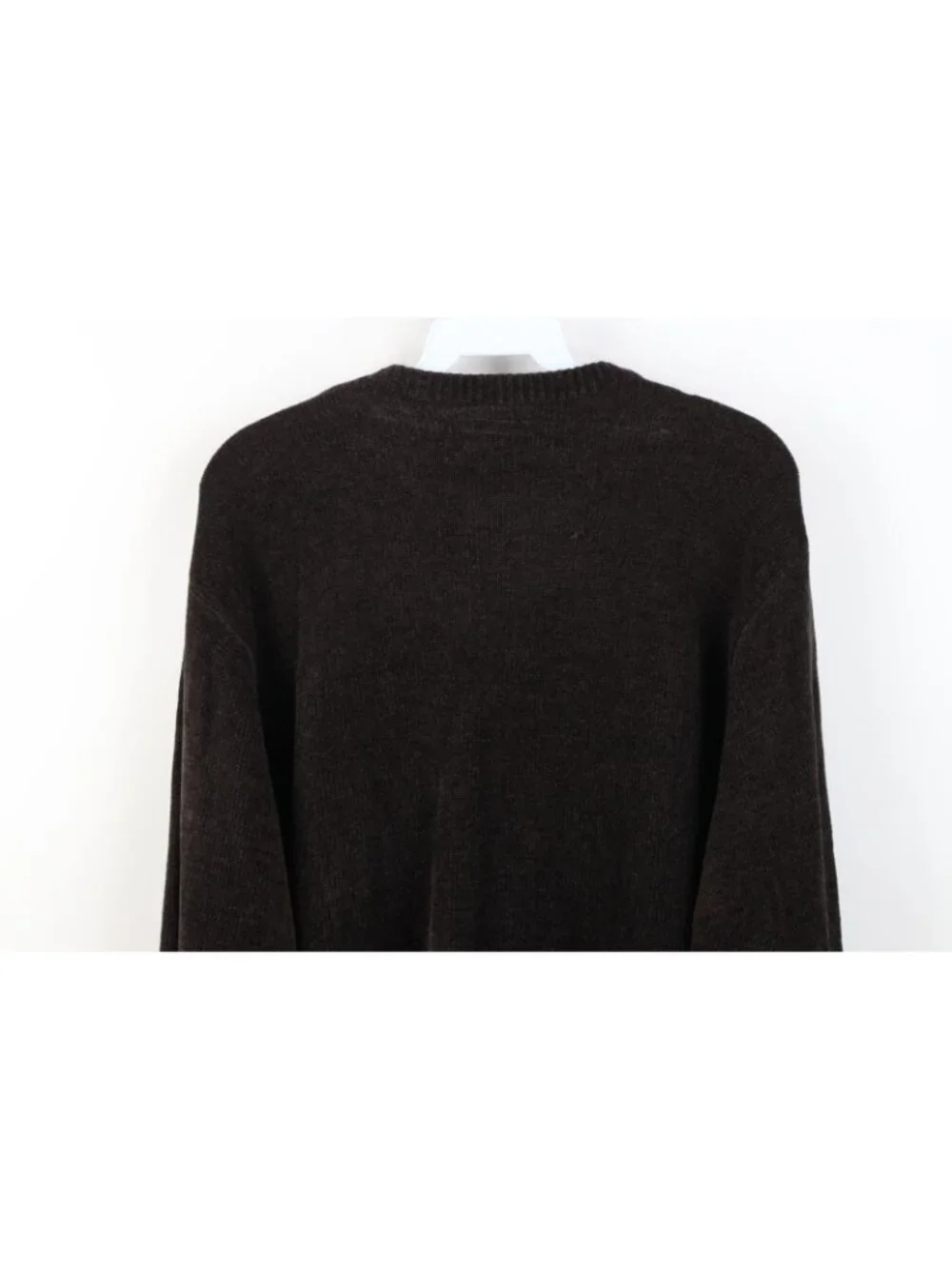 Vintage 90s Streetwear Mens Large Earth Tone Striped Color Block Fleece Sweater